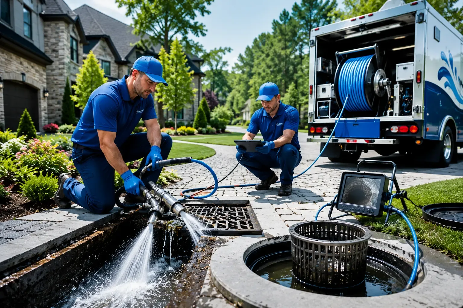Local outdoor drain cleaning professionals in Marcus Hook, PA